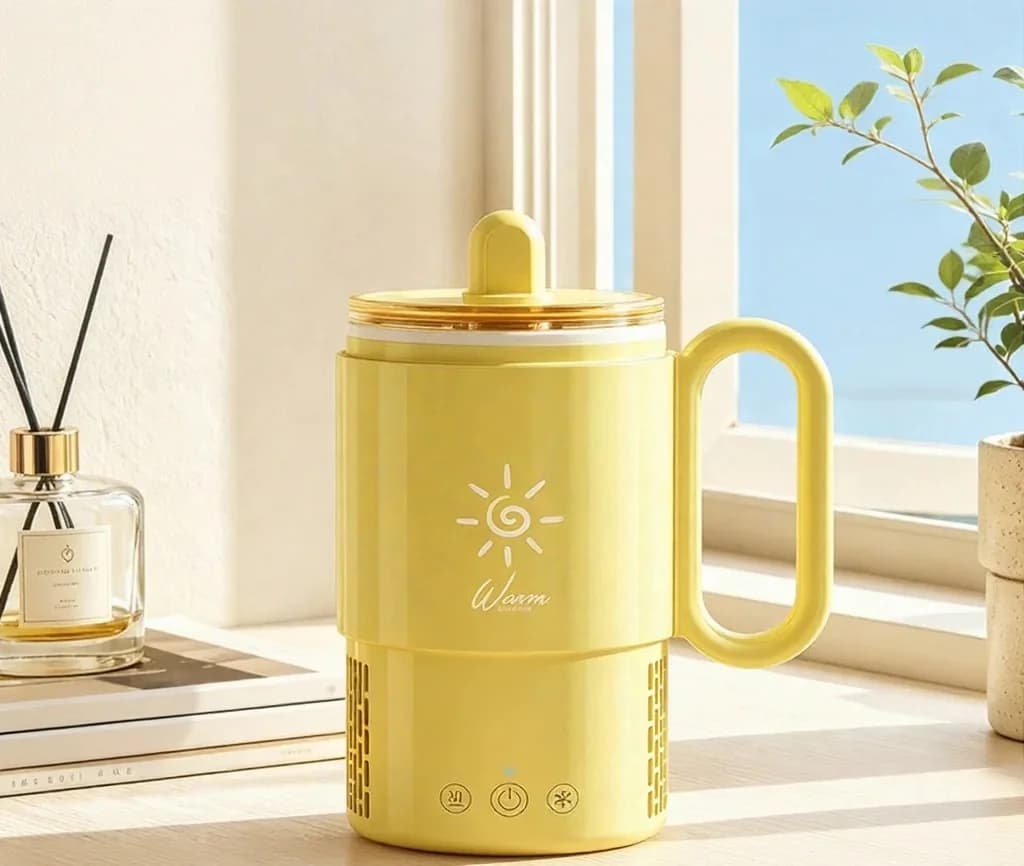 כוס מיני לקירור ולחימום 450mL 36W בקרת מגע