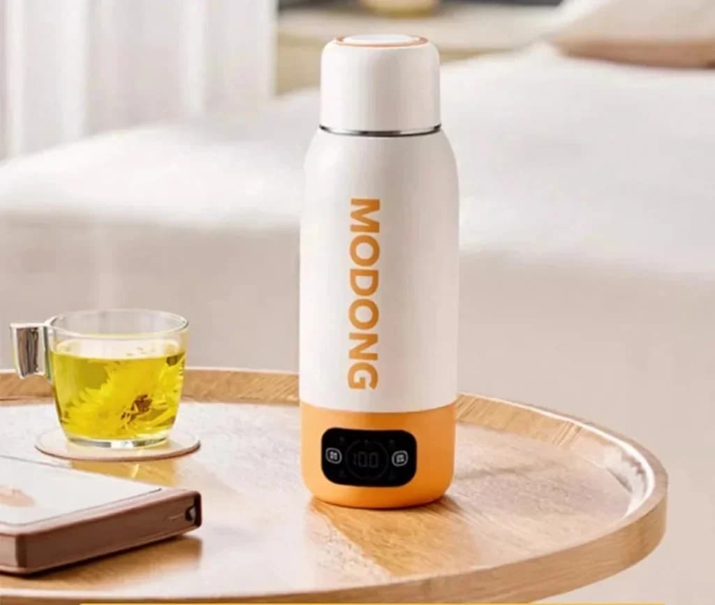 Portable Electric Travel Kettle Cup 600ml, 316 Stainless Steel Liner