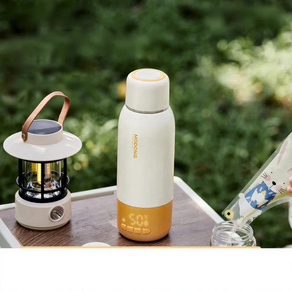 ספל חימום מים חשמלי נייד לתחליף חלב לתינוק, 550ml