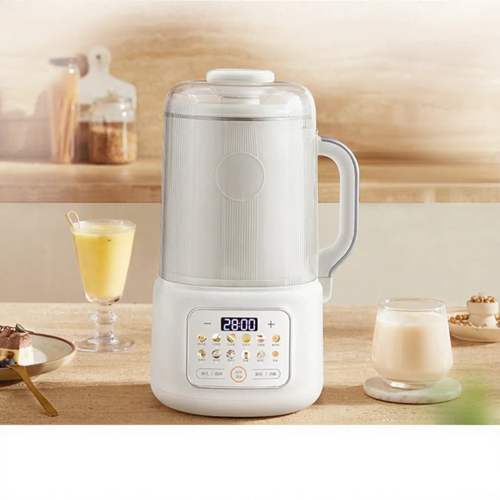 בלנדר חימום להכנת חלב סויה עם ניקוי עצמי, 800W