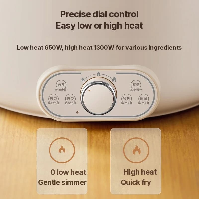 סיר חשמלי 6L 7L 8L עם סלסלת אידוי, 220V