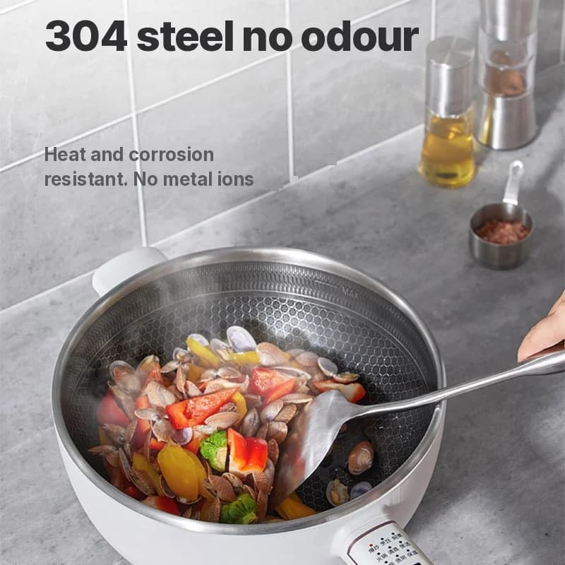 סיר בישול חשמלי מנירוסטה 6L בקרת מגע 220V