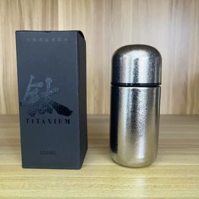 פלאסק כיס מטיטניום טהור 150ml
