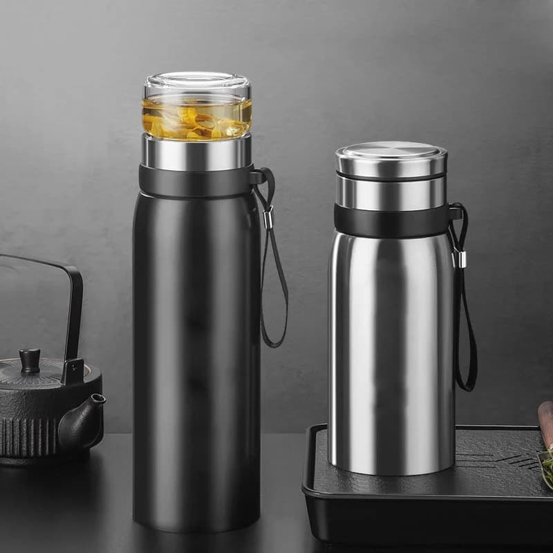 תרמוס עם חליטת תה 750ml/1100ml