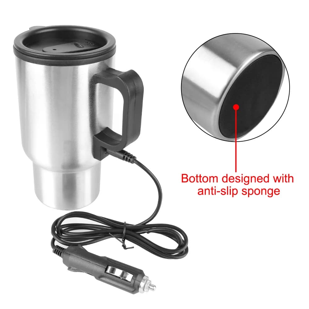 קומקום חשמלי לרכב 450ml 12V